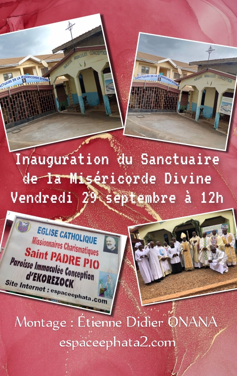 L ouverture solennelle du Sanctuaire de la miséricorde divine est